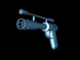 3D модель пистолет